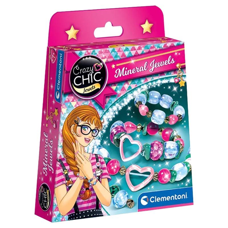 Clementoni - Crazy Chic Mineral Jewel Kit