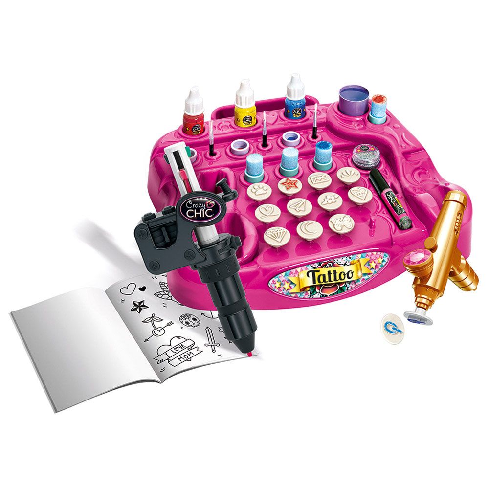 Clementoni - Crazy Chic Tattoo Studio Kit