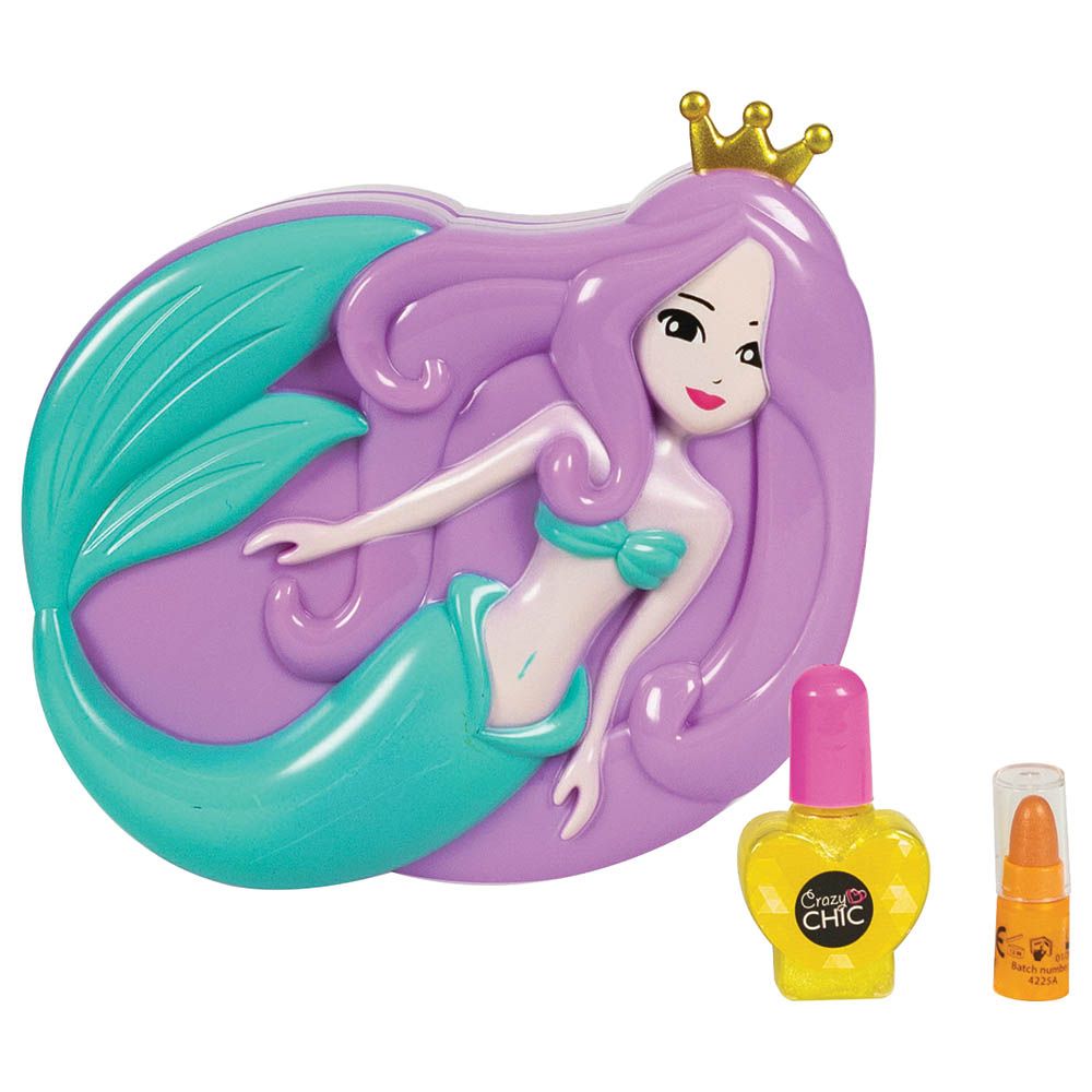 Clementoni - Crazy Chic Mermaid Make Up Trousse