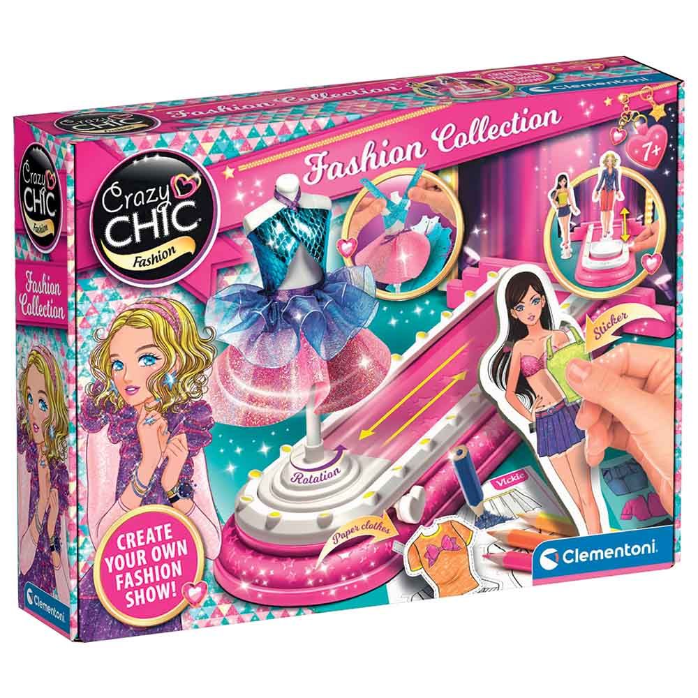 Clementoni - Crazy Chic Fashion Show Collection Kit