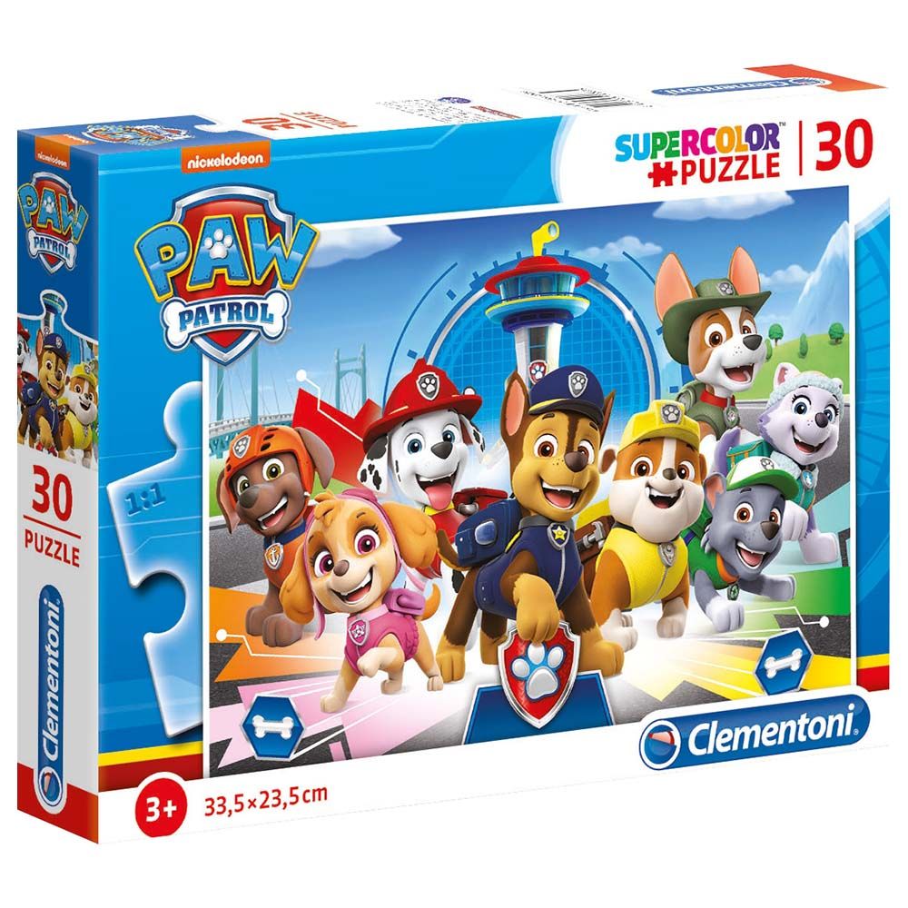 Clementoni - Paw Patrol Jigsaw Puzzle - 30pcs