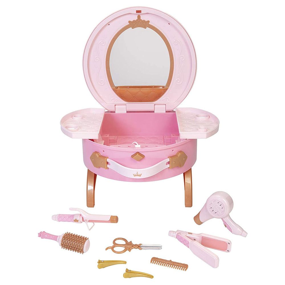 Jakks Pacific - Disney Princess Style Feature Travel Vanity