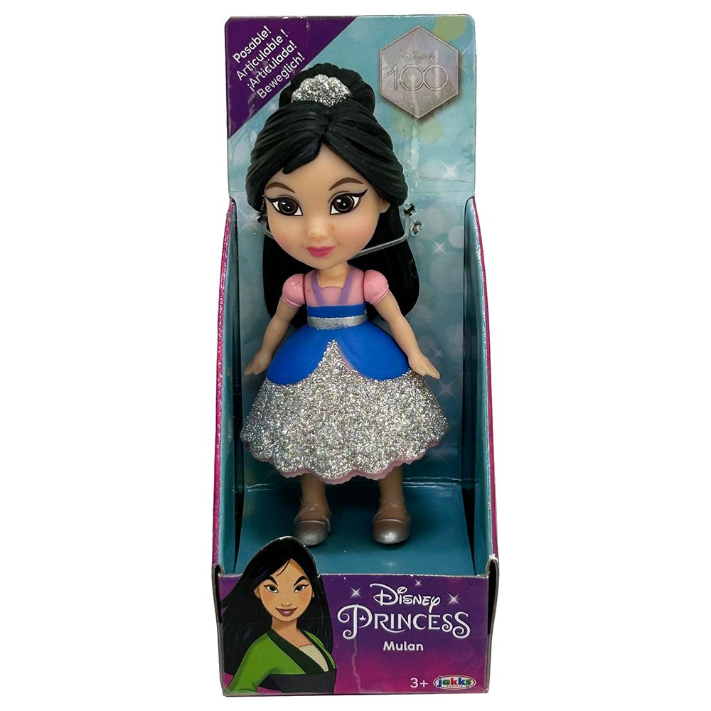 Disney - Mini Princess Doll - Mulan - 3-Inch