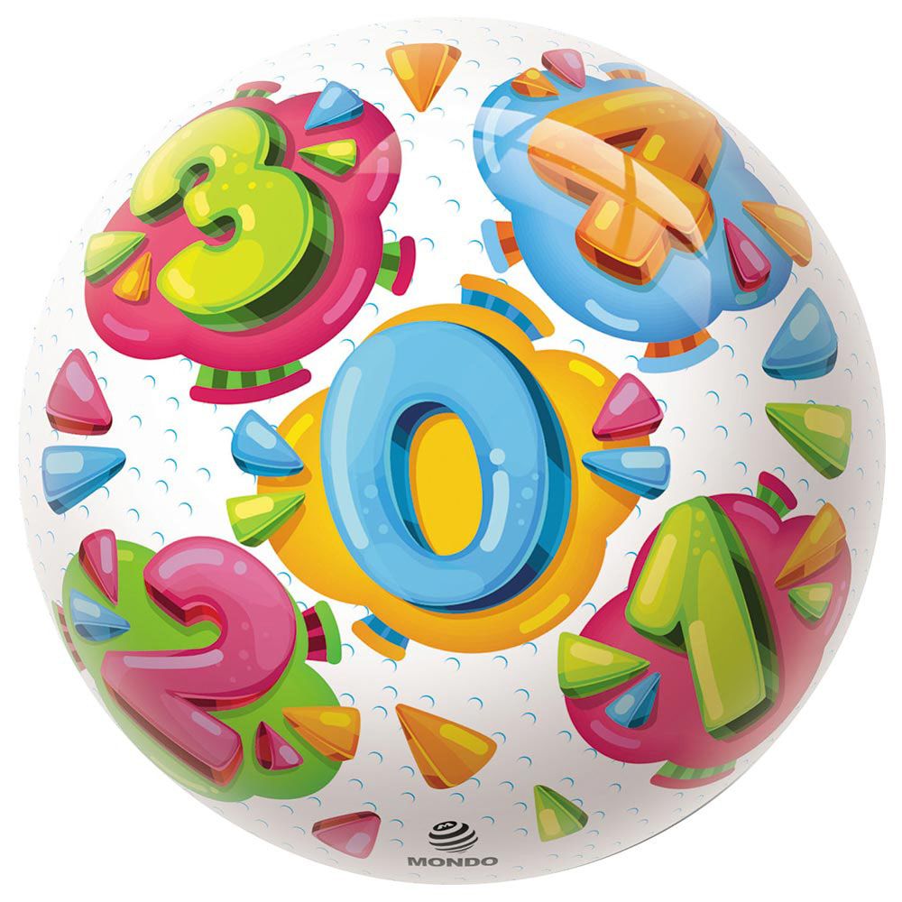 Mondo - Bio Ball - Numbers - 23cm