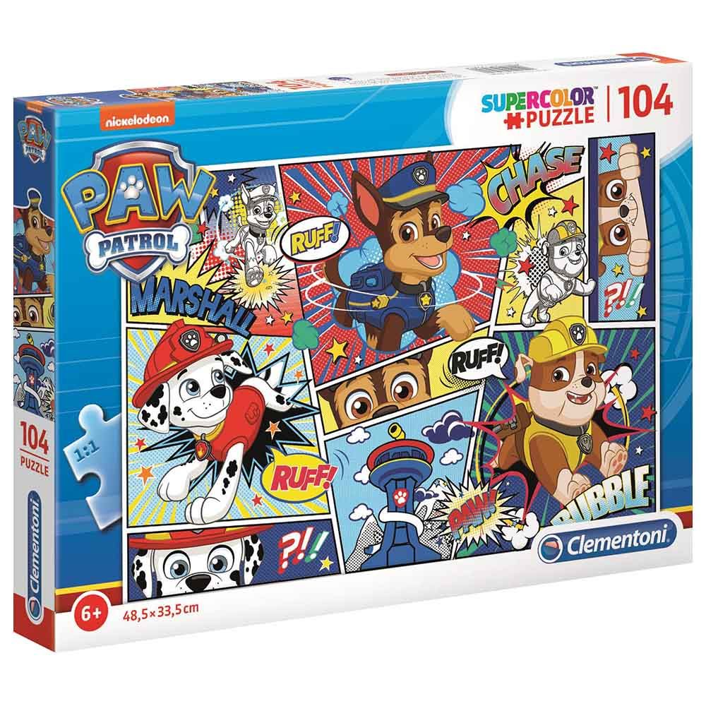 Clementoni - Paw Patrol Jigsaw Puzzle - 104pcs