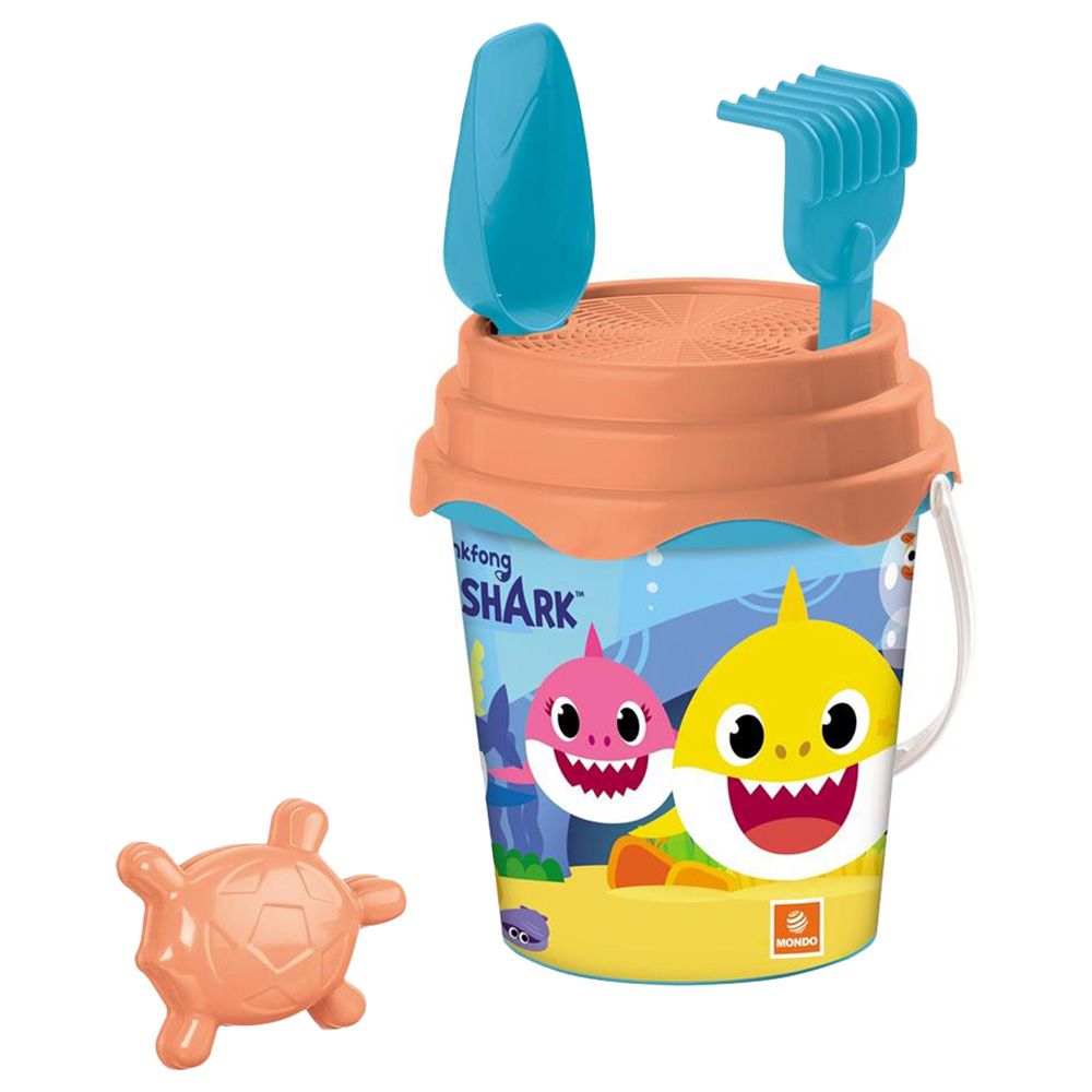 Mondo - Deluxe Bucket Set - Baby Shark - 17cm