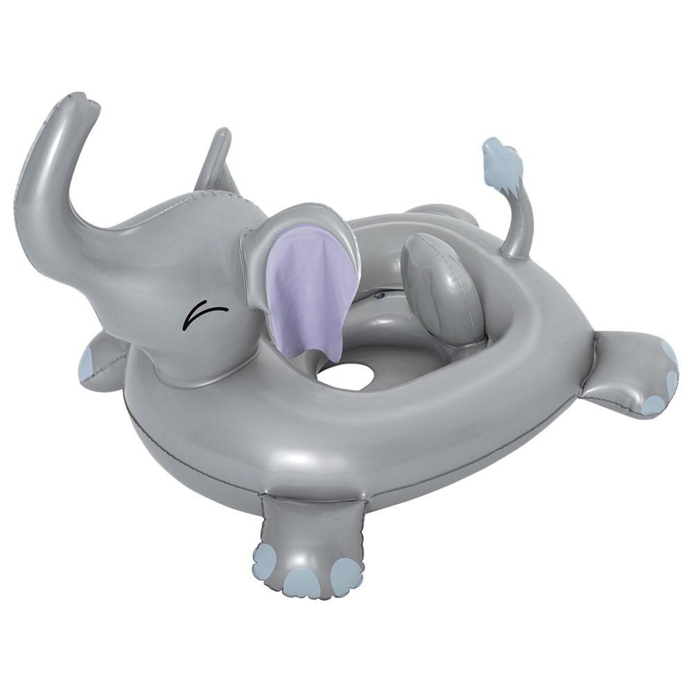 Bestway - UV Care Fun Speakers Elephant Boat - Grey - Inflatable Pool Float