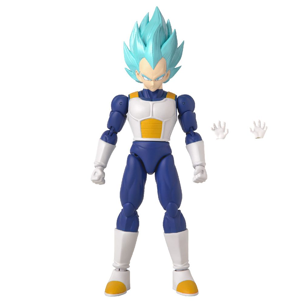 Bandai - Dragon Ball Stars Saiyan Blue Vegeta Figure - 6.5-Inch