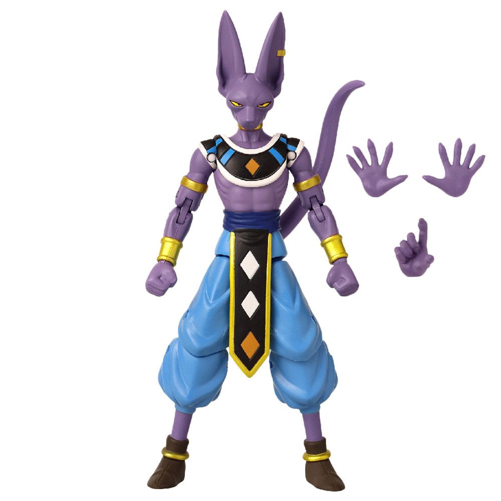 Bandai - Dragon Ball Stars Beerus Version 2 Figure - 6.5-Inch