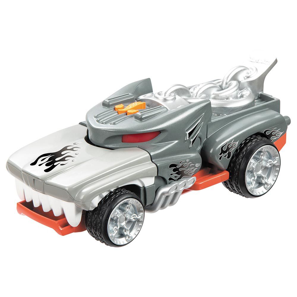 Mondo - Hot Wheels Light & Sound Monster Car - Grey