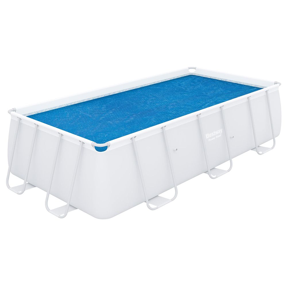 Bestway - Steel Pool Cover 404x201/412x201 - Blue