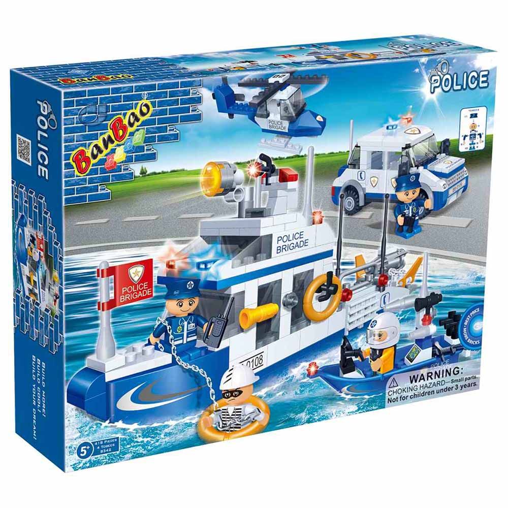 Banbao - Police Series Building Set 418pcs