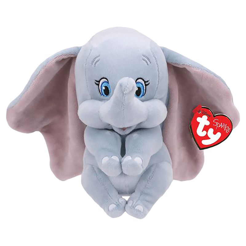 TY - Disney Dumbo Elephant - Medium - Grey