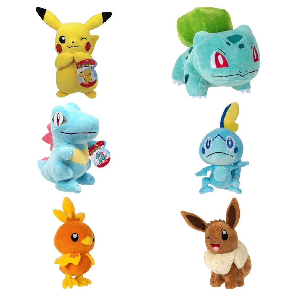 Pokemon - Plush 20.32 cm 1pc - Assorted