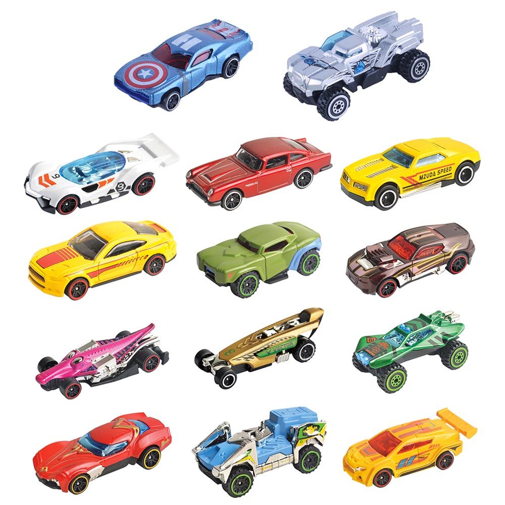 Power Joy - Everyday Toy Alloy Car - 2pcs - Style May Vary