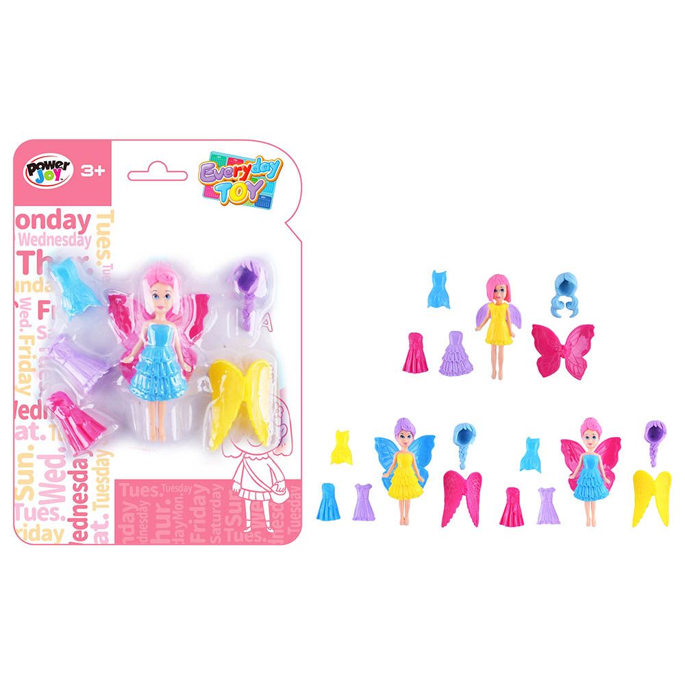 Power Joy - Everyday Mini Princess Doll - Style May Vary