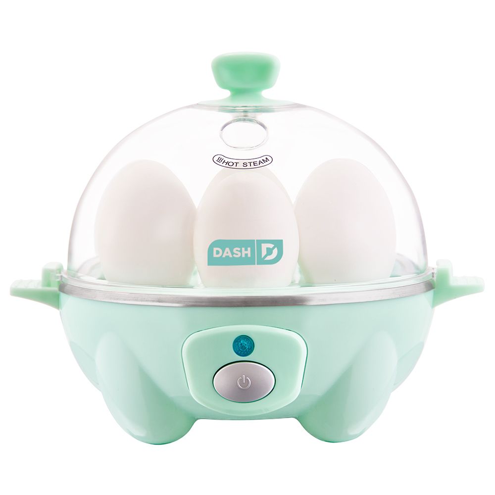 Dash Rapid Egg Cooker: 6 Egg Capacity Electric Cooker - Aqua