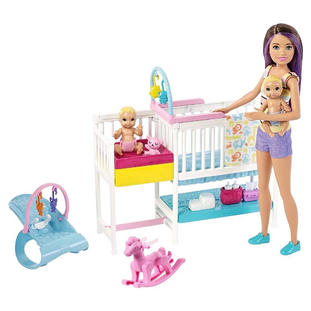 Barbie - Skipper Babysitters and Nursery Playset