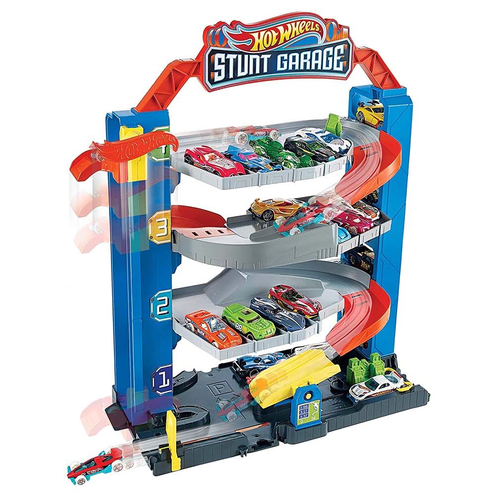 Hot Wheels - Stunt Garage Play Set