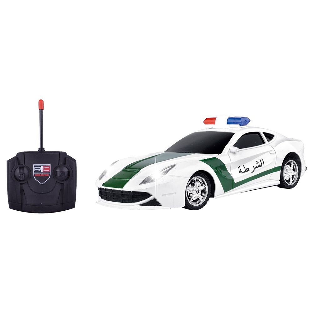 Power Joy - RC Fast Police Car 1/18 Battery Operated