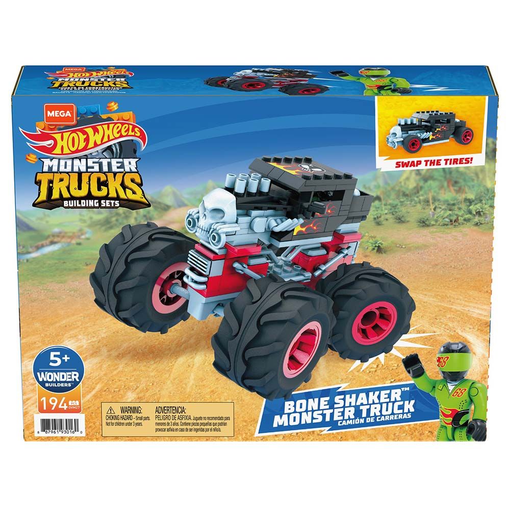 Hot Wheels - Bone Shaker Monster Truck