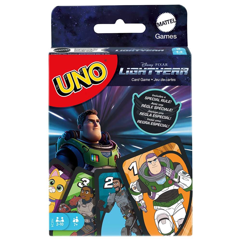 Mattel - UNO Disney Pixar Lightyear Card Game