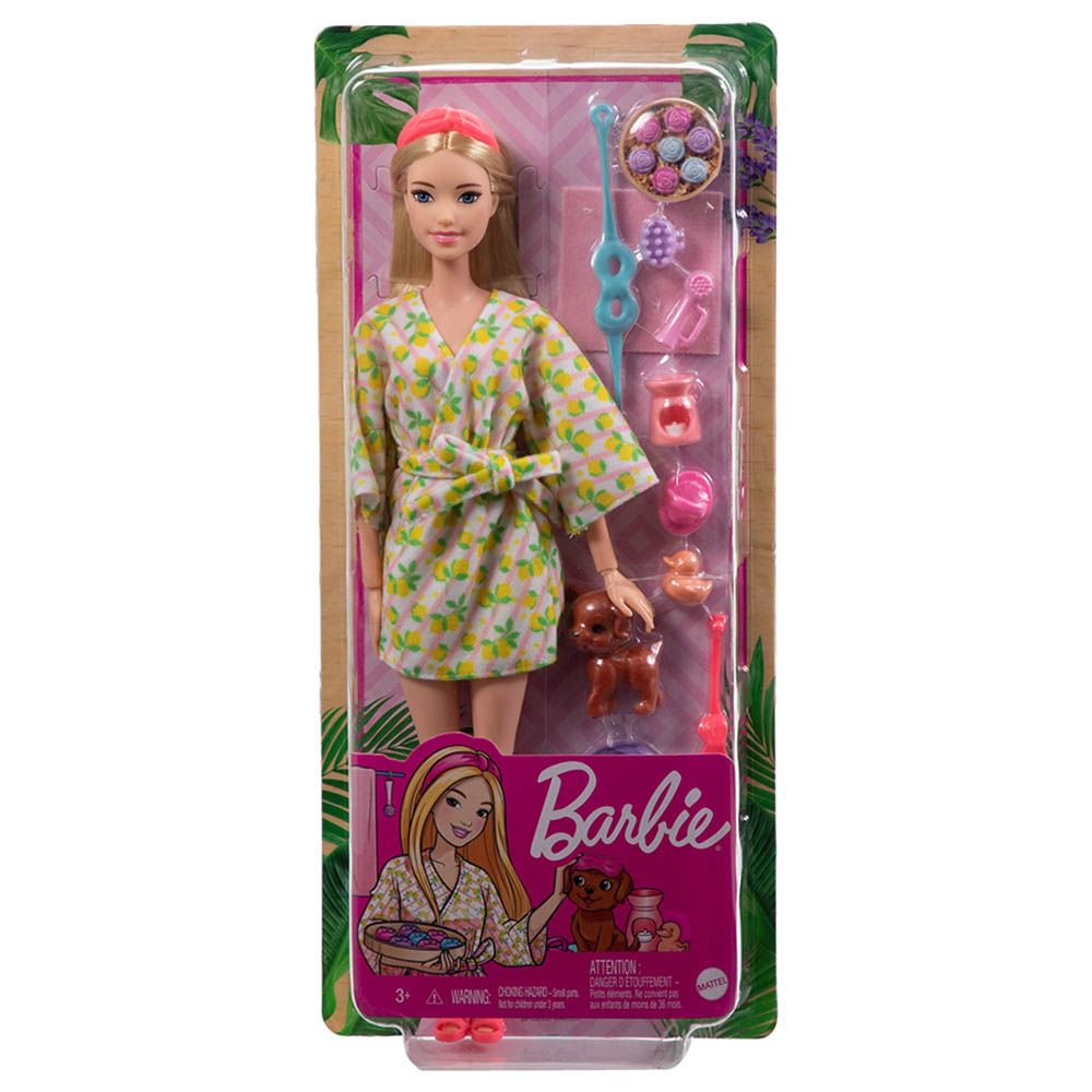 Mattel - Barbie Wellness Doll Playset - Spa Day