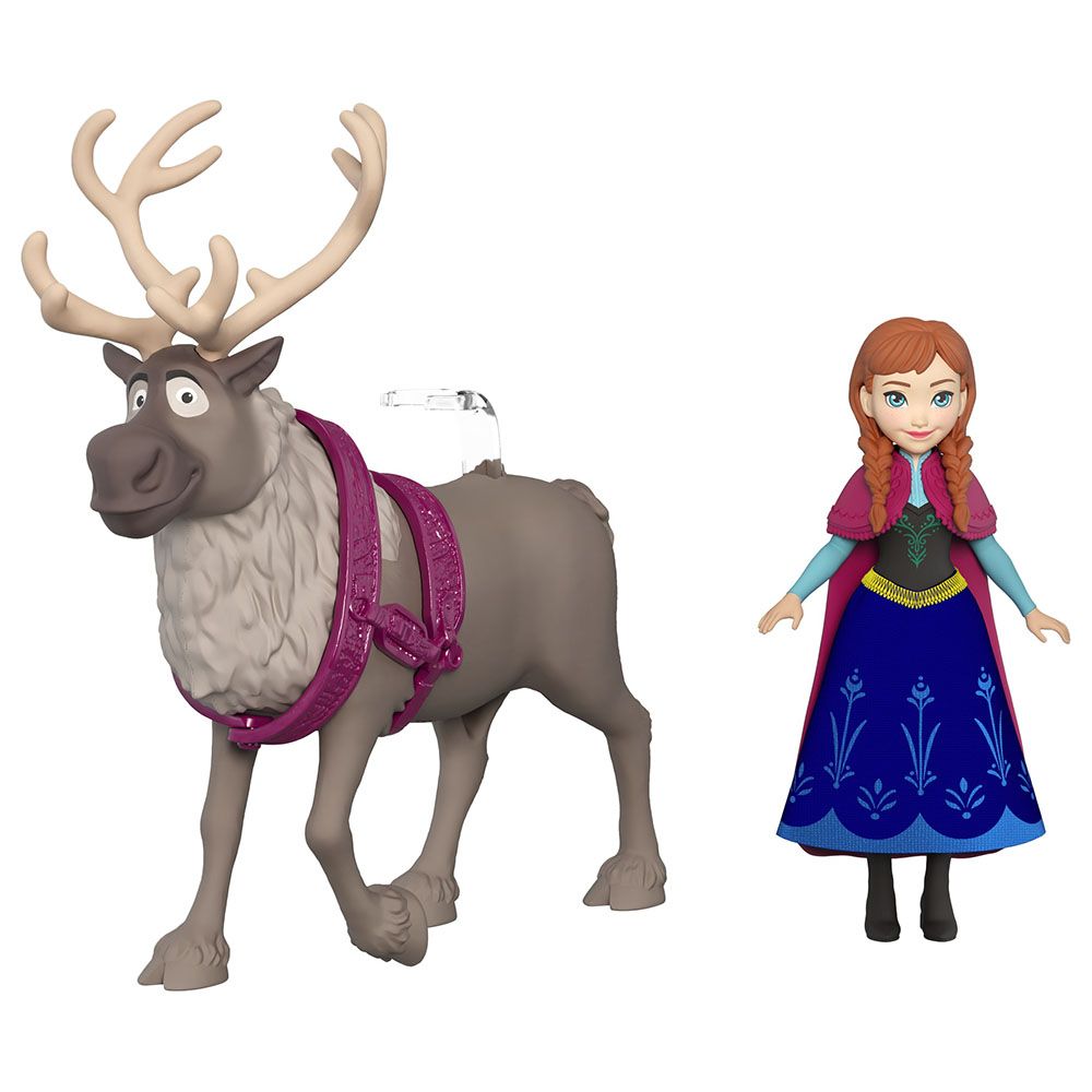 Mattel - Frozen Doll - Anna & Sven - Small