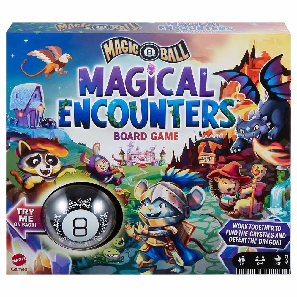 Mattel Games - Magic 8 Ball Magical Encounters Board Game