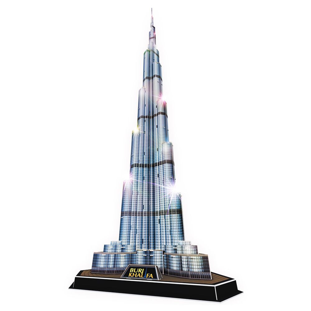 CubicFun - 3D Puzzle LED Burj Khalifa 136pc