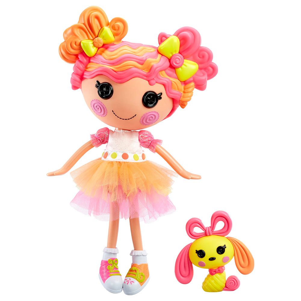 Lalaloopsy - 13-inch Large Doll Sweetie Candy Ribbon w/ Pet