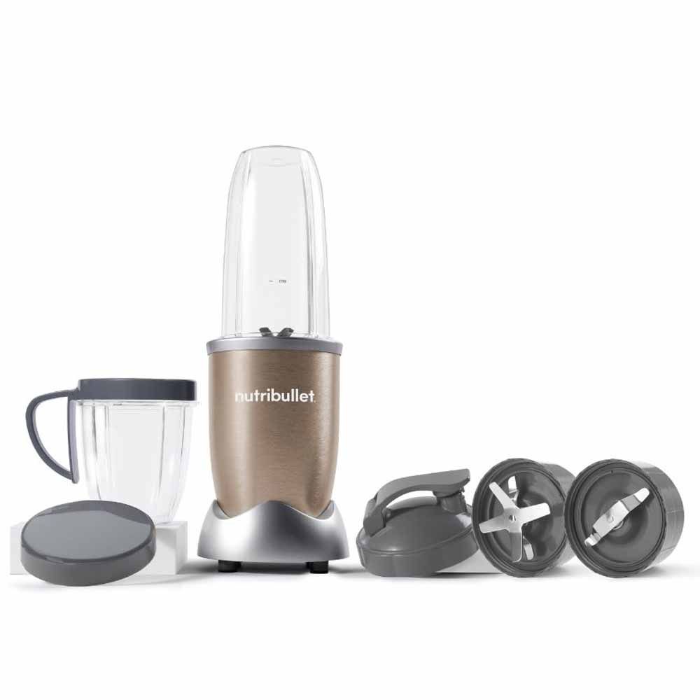 NutriBullet Pro - 7-Piece Accessories High-Speed Blender 900W Copper Gold