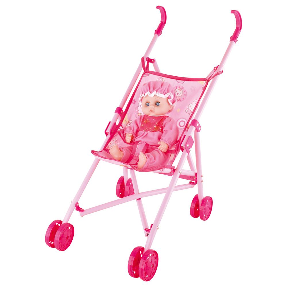 Power Joy - Cayla Trolley w/ Doll - 12-inch - Pink