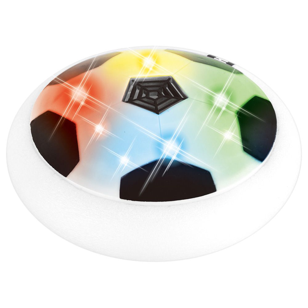 Power Joy - Goal Goal Hover Soccer w/ Lights - White