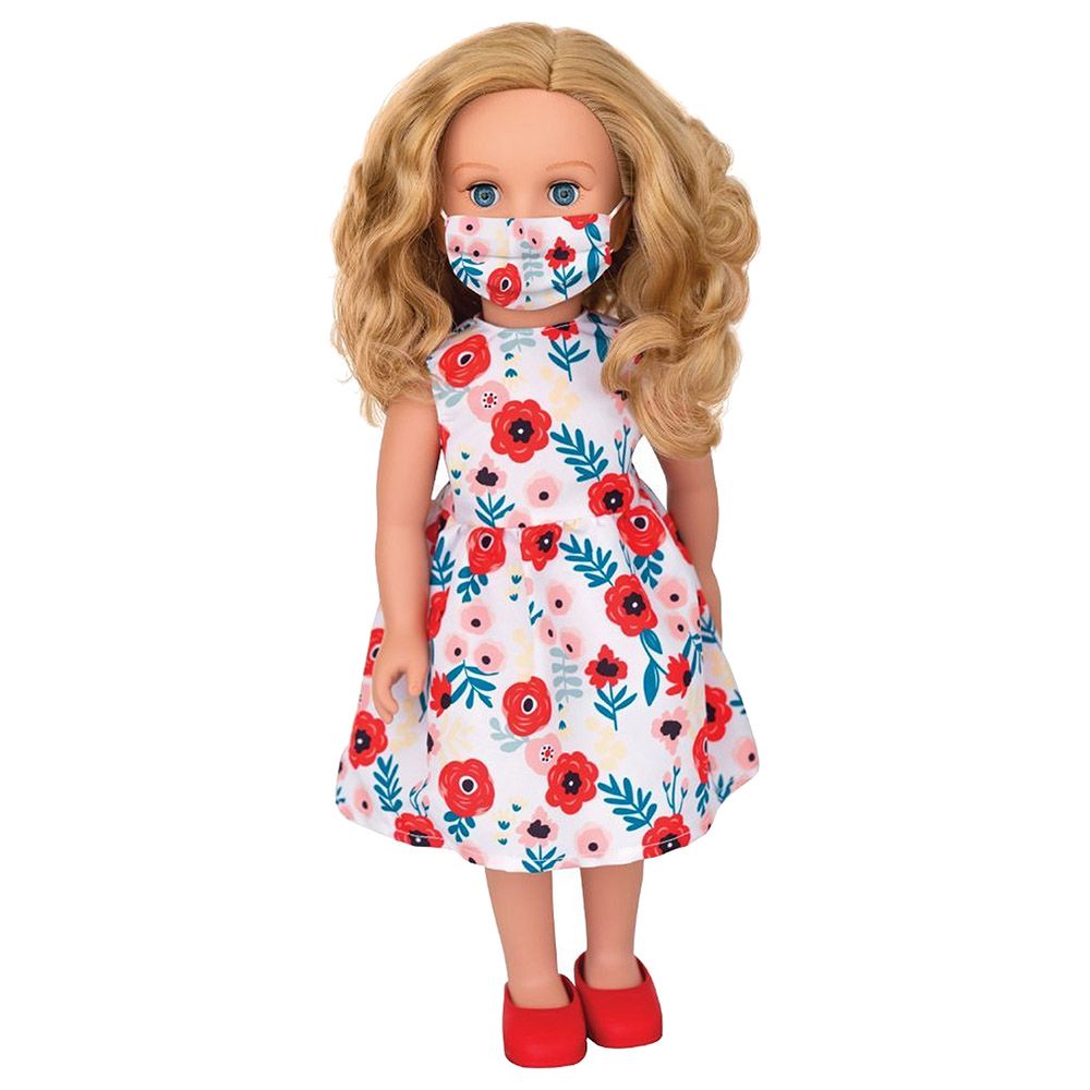 Hayati Girl - Doll Sandy With Mask 18"