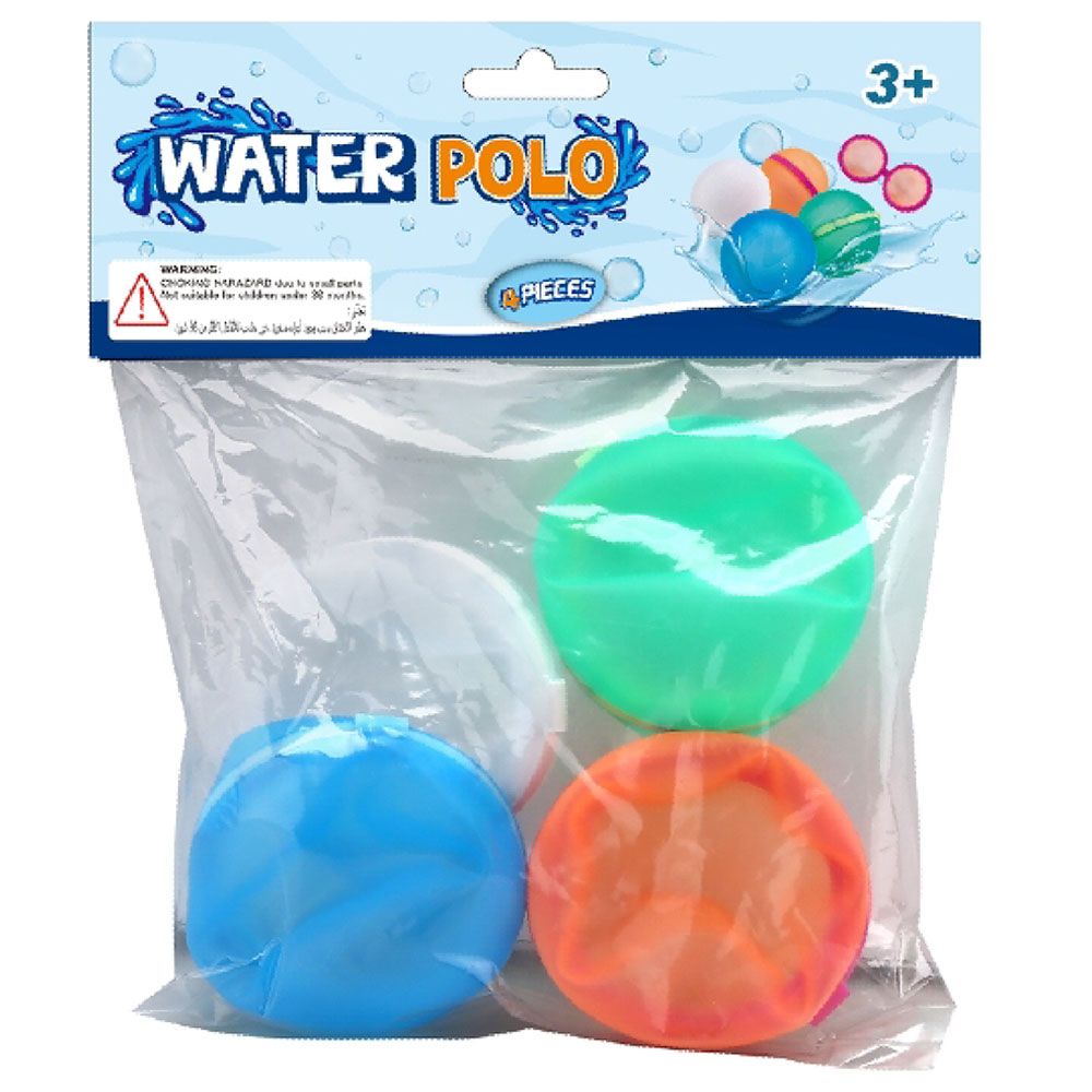 Mondo - Water Polo Bomb Reusable Magnetic - 4pcs