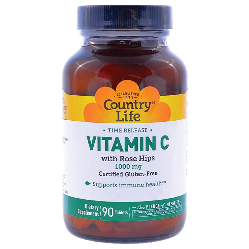 Country Life - Vitamin C 1000mg Tablets 90's