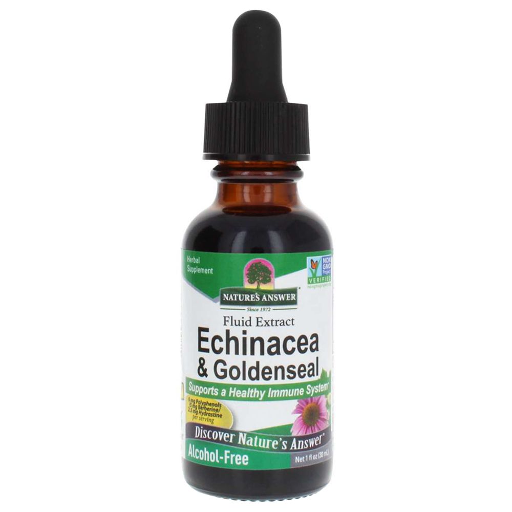 Nature's Answer - Echinacea & Goldenseal 1000mg 30ml