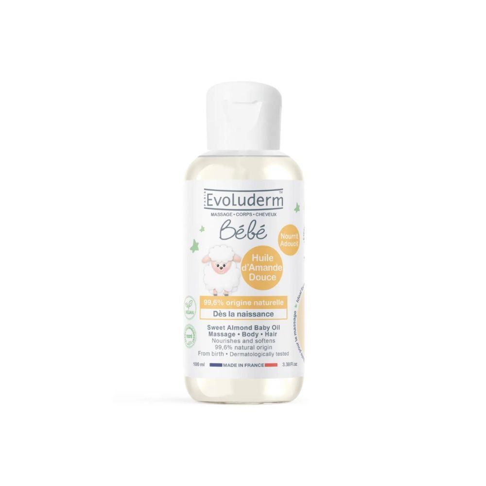 Evoluderm - Sweet Almond Baby Oil 100ml