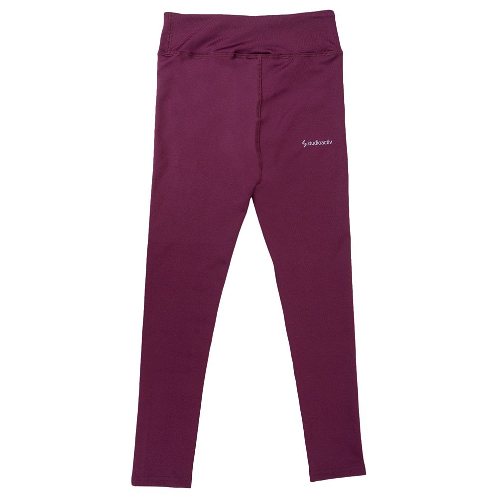 A Little Fable - Kids Dainty Darling Leggings - Wine