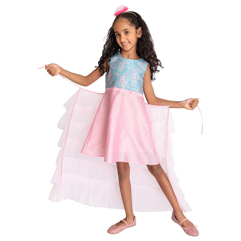 A Little Fable - Detachable Ruffle Gown