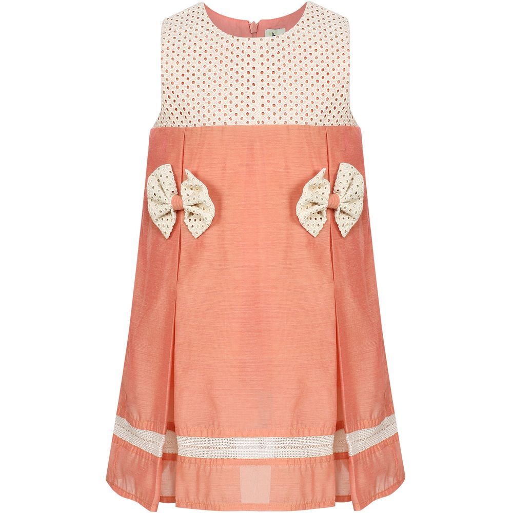 A Little Fable - Bow Lace Melody Dress