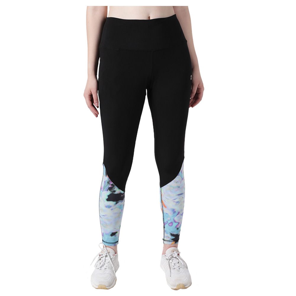 Studioactiv - Abstract Style Diva Leggings - Black