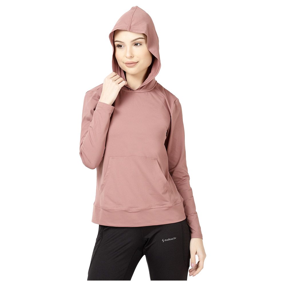 Studioactiv - Sassy Full Sleeves Hoodie - Dusty Rose