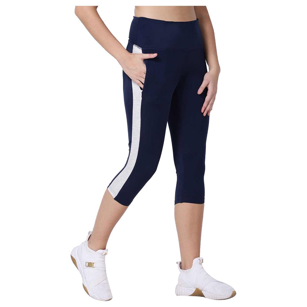 Studioactiv - Navy Silver Band Summer Breeze Capri