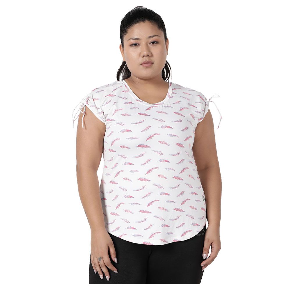 Studioactiv - Feather Light Breeze Tee Curvy - White