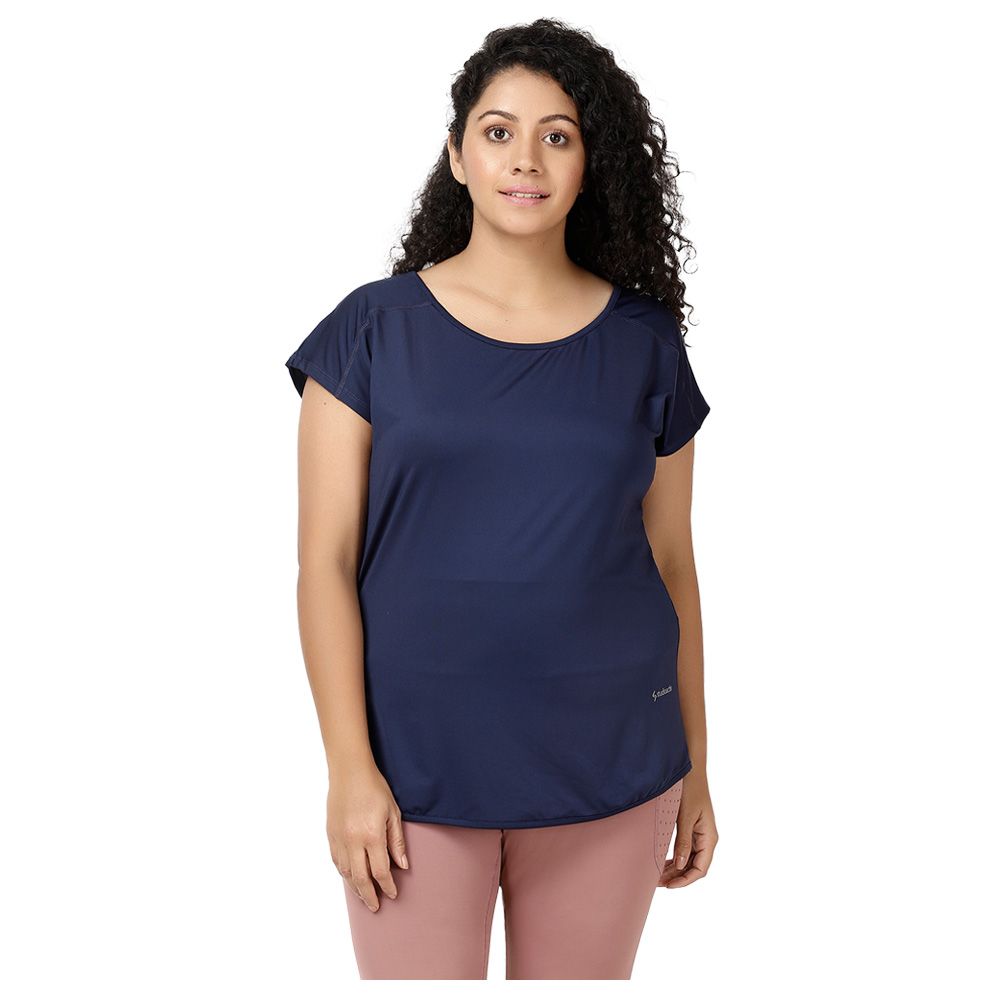 Studioactiv - Flow Tee Curvy - Navy