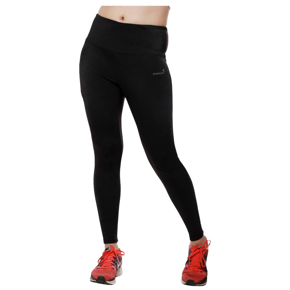 Studioactiv - Power Fashion Leggings Curvy - Plain Black