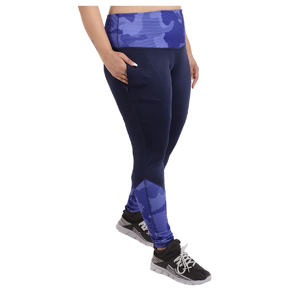 Studioactiv - Print Style Diva Leggings Curvy - Navy