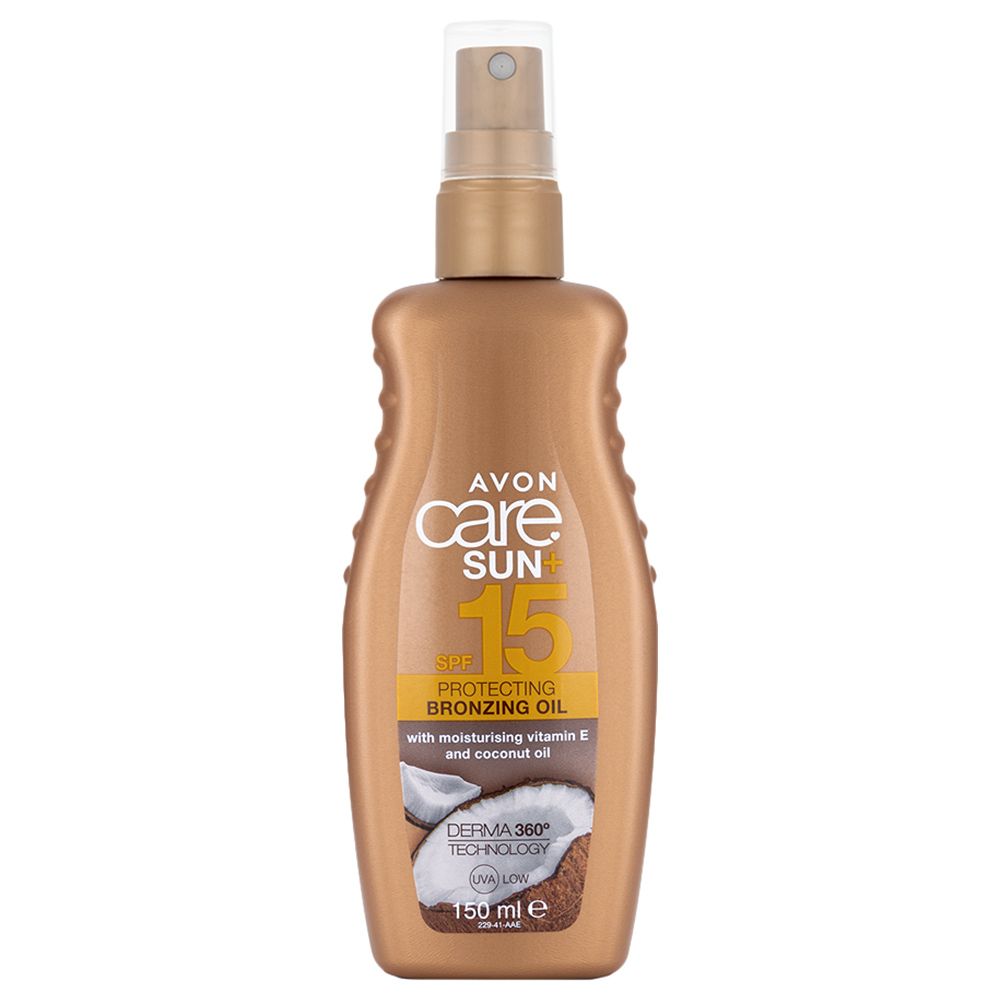 Avon Care - Sun+ SPF 15 Coconut Tanning Oil - 150 ml